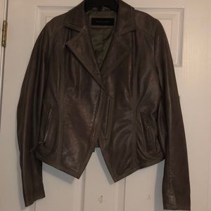 Genuine Lamb Leather jacket by Elie Tahari